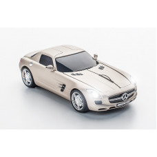 Click Car Mouse Mercedes Benz SLS AMG, wireless mouse - (Pearl Beige)